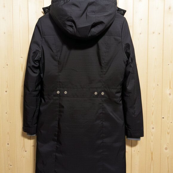 🧥 NWT Womens Black FIREFLY Long Winter Parka Jacket, Ski Insulated Coat Sz. (M) - Picture 6 of 13
